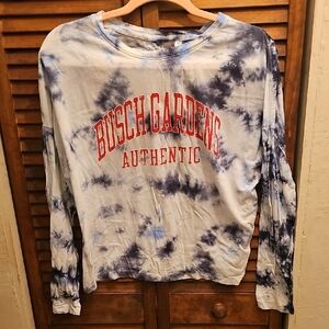 Busch Gardens Tie-Dye Long Sleeve Shirt